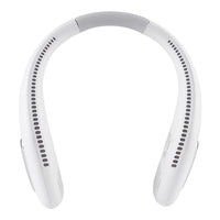 Ventilateur au cou sans fil — Moteur silencieux, 5 vitesses, batterie longue durée — Breezehome
