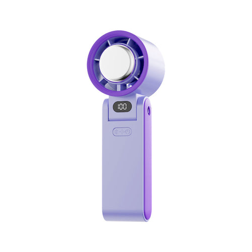 Mini ventilateur portable rechargeable — Usage main ou bureau, Option Cold compress