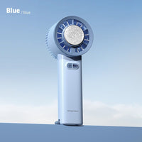 Mini ventilateur portable rechargeable — Usage main ou bureau, Option Cold compress — Breezehome